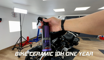 Ceramic coating your motorcycle at home.